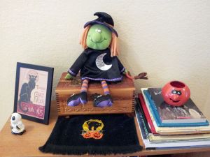 HalloweenBookcase