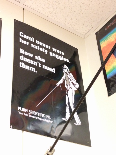 Scare tactics-- cheesy when I was a kid, still cheesy today.